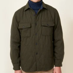 Homme HARTFORD Chemises-- Chemise Peter - Kaki