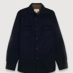 Homme HARTFORD Chemises-- Chemise Peter - Marine