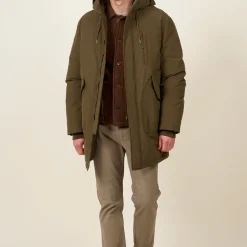 Homme HARTFORD Manteaux-- Manteau Chelsea - Olive