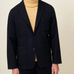 Homme HARTFORD Vestes-- Veste Jonny - Marine