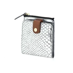 Femme HERBERT FRERE SOEUR Porte Monnaie|Porte Monnaie-Herbert Frère Soeur - Porte monnaie Le Paris-Lisbonne Boa - Argent