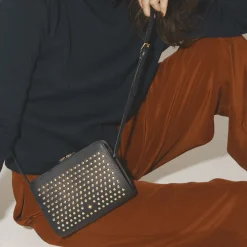 Femme HERBERT FRERE SOEUR Sacs À Main-Herbert Frère Soeur - Sac Le Mini Bea Gigi - Marine