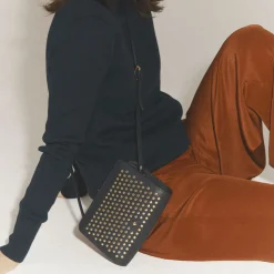 Femme HERBERT FRERE SOEUR Sacs À Main-Herbert Frère Soeur - Sac Le Mini Bea Gigi - Marine