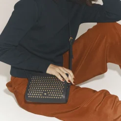 Femme HERBERT FRERE SOEUR Sacs À Main-Herbert Frère Soeur - Sac Le Mini Bea Gigi - Marine