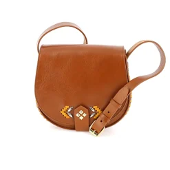 Femme Herbert Frère Sœur Sacs À Main-Herbert Frère Soeur - Sac Le Mamour Malga - Caramel Bume