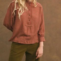 Femme Hod Chemises-- Blouse Ticia - Marron