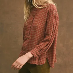 Femme Hod Chemises-- Blouse Ticia - Marron