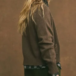 Femme Hod L'esprit Merci|Mailles-- Cardigan Grace - Marron