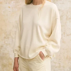 Femme HOD Sweats-- Sweat Victoire - Crème