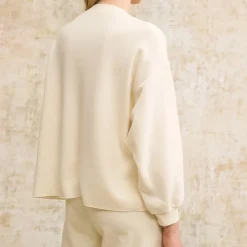 Femme HOD Sweats-- Sweat Victoire - Crème