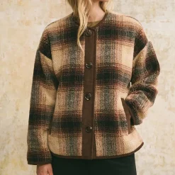 Femme HOD Vestes-- Veste Dakota - Moka