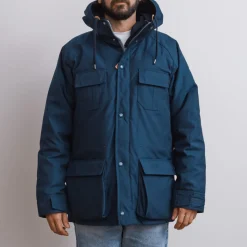 Homme Holubar Manteaux-- Deer Hunter CM - Bleu