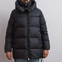 Homme Holubar Manteaux-- Mustang Jacket Mid - Noir