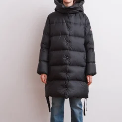 Femme Holubar Manteaux-- Mustang Long - Noir