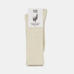 Femme Homecore Chaussettes|Chaussettes-- Chaussettes Alpaga - Avoine