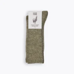 Femme Homecore Chaussettes|Chaussettes-- Chaussettes Alpaga - Olive