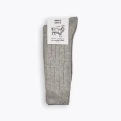 Femme Homecore Chaussettes|Chaussettes-- Chaussettes Cachemire - Gris