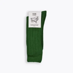 Femme Homecore Chaussettes|Chaussettes-- Chaussettes Cachemire - Vert