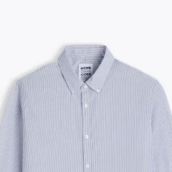 Homme HOMECORE Chemises-- Chemise Tokyo - Bleu rayures