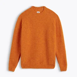 Homme Homecore L'esprit Merci|Mailles-- Pull Baby Brett - Orange