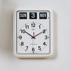 1644 TWEMCO Horloges|L'esprit Merci-Horloge Murale BQ 12A - Blanc - Twemco