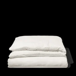 2100 GAZEX Housses De Couette-Housse de couette en gaze de coton - Blanc de Meudon