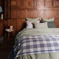 2100 GAZEX Housses De Couette-Housse de couette en gaze de coton - Vert 77 Rue de Varenne