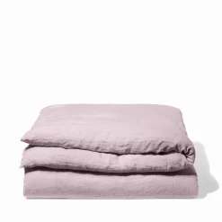 200 LINTEX Housses De Couette-Housse de couette en lin lavé - Parme Fuji Iro