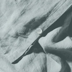 200 LINTEX Housses De Couette-Housse de couette en lin lavé - Gris Vésuve