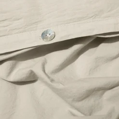 1700 COTEX Housses De Couette-Housse de couette en percale de coton - Beige Dune