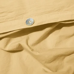 1700 COTEX Housses De Couette-Housse de couette en percale de coton - Jaune Orge