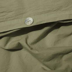 1700 COTEX Housses De Couette-Housse de couette en percale de coton - Vert Camouflage