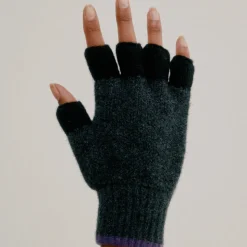 Femme Howlin Gants|Gants & Mitaines-' - Mitaines « No Fingers In There » - Anthracite