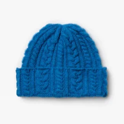 Femme HOWLIN Bonnets-' - Bonnet Cable Festival - Bleu
