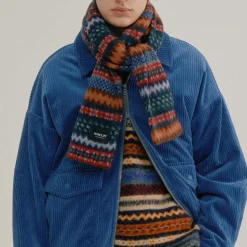 Femme HOWLIN L'esprit Merci|Foulards & Echarpes-' - Echarpe Beware of the Scarf - Marron