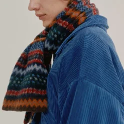 Femme HOWLIN L'esprit Merci|Foulards & Echarpes-' - Echarpe Beware of the Scarf - Marron