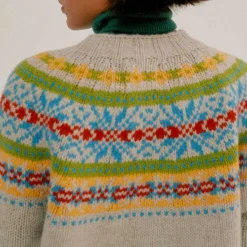 Femme HOWLIN Mailles-' - Gilet Magic Waves - Gris