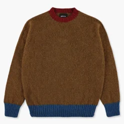 Homme HOWLIN L'esprit Merci|Mailles-' - Pull Captain Harry - Noisette