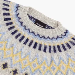 Femme HOWLIN Mailles-' - Pull Disco Circus - Gris