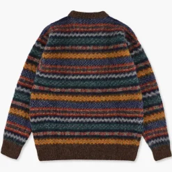 Homme HOWLIN L'esprit Merci|Mailles-' - Pull Find Your Place in Space - Marron