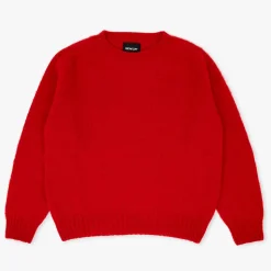 Femme HOWLIN Mailles-' - Pull Forever Never More - Rouge