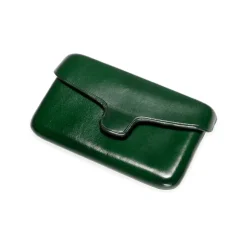 Femme Il Bussetto Porte Monnaie|Porte Monnaie-- Porte cartes - Vert Forêt