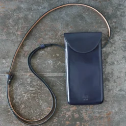 Femme Il Bussetto Accessoires De Téléphone|Accessoires De Téléphone-x Merci - Etui Télephone Crossbody - Bleu