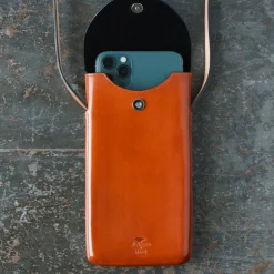 Femme Il Bussetto Accessoires De Téléphone|Accessoires De Téléphone-x Merci - Etui Télephone Crossbody - Biscuit