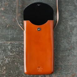 Femme Il Bussetto Accessoires De Téléphone|Accessoires De Téléphone-x Merci - Etui Télephone Crossbody - Biscuit