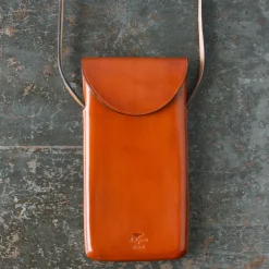 Femme Il Bussetto Accessoires De Téléphone|Accessoires De Téléphone-x Merci - Etui Télephone Crossbody - Biscuit