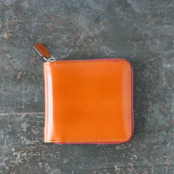 Femme Il Bussetto Porte Monnaie|Porte Monnaie-x Merci - Portefeuille Bi-Fold Zip - Biscuit