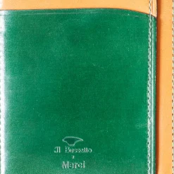 Femme Il Bussetto Porte Monnaie|Porte Monnaie-x Merci - Porte Document - Vert/Beige