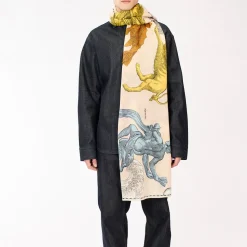 Femme Inoui Editions Foulards & Echarpes-- Echarpe Astro - Jaune