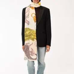 Femme Inoui Editions Foulards & Echarpes-- Echarpe Astro - Jaune